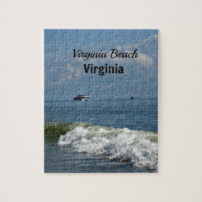 Virginia Beach, Virginia Jigsaw Puzzle (Vertical)