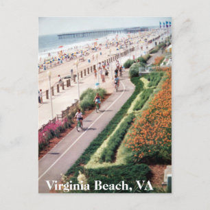Virginia Beach Virginia Post card from 1992