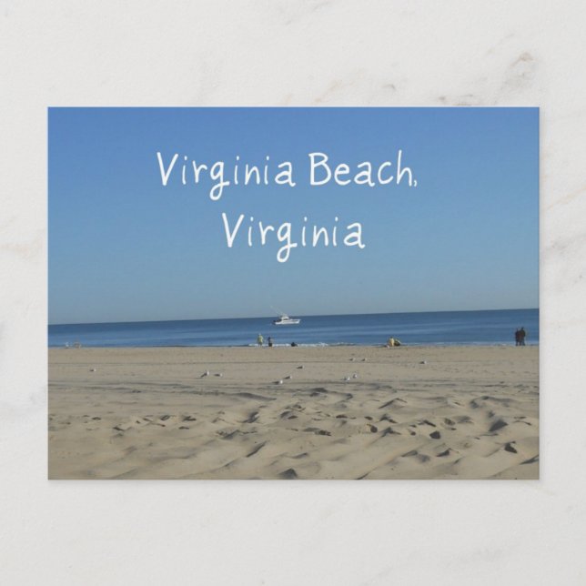 Virginia Beach, Virginia Postcard (Front)