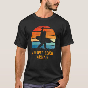 Virginia Beach Virginia Sasquatch Souvenir T-Shirt