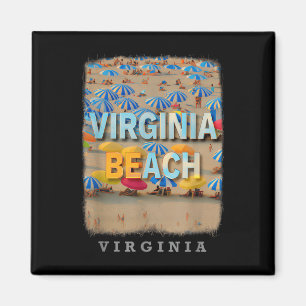 Virginia Beach Virginia Va Coastal Bliss Sd490 Magnet