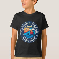 Virginia Beach Virginia Va Vintage Nautical Waves