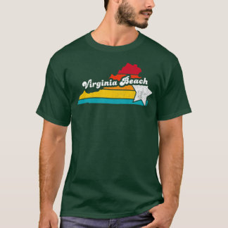 Virginia Beach Virginia Vintage Distressed Souveni T-Shirt