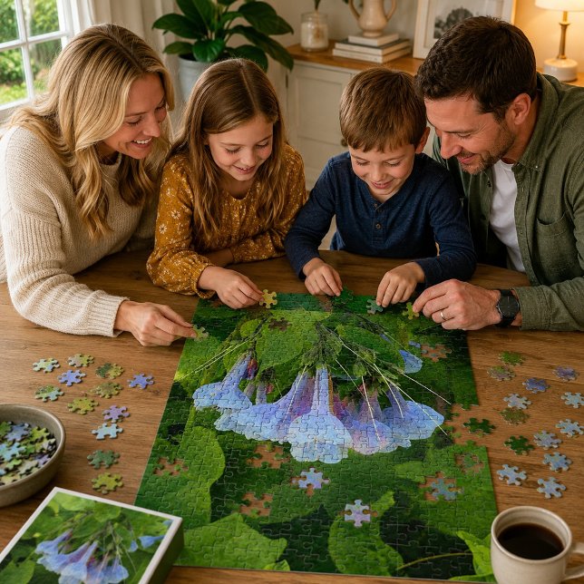 Virginia Bluebells  Jigsaw Puzzle (Creator Uploaded)
