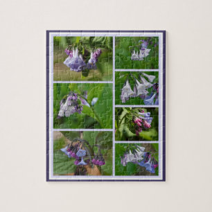 Virginia Bluebells Wildflowers Jigsaw Puzzle