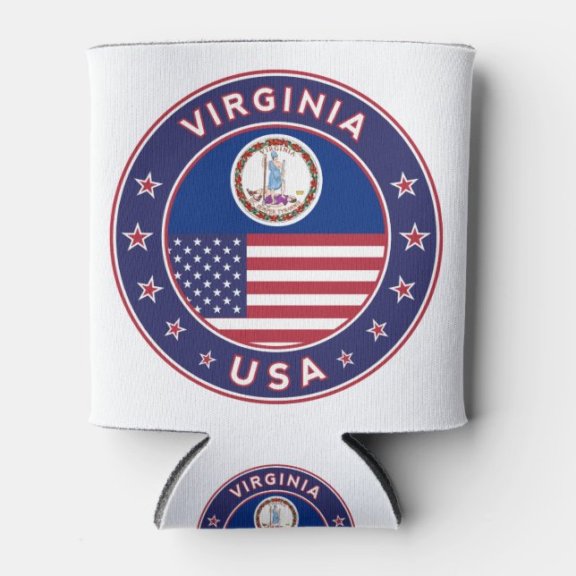 Virginia Can Cooler (Front)