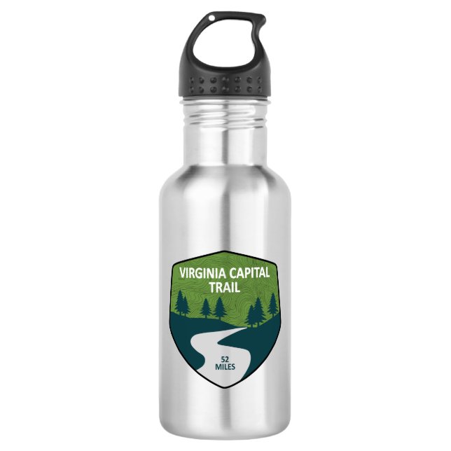Virginia Capital Trail 532 Ml Water Bottle (Front)