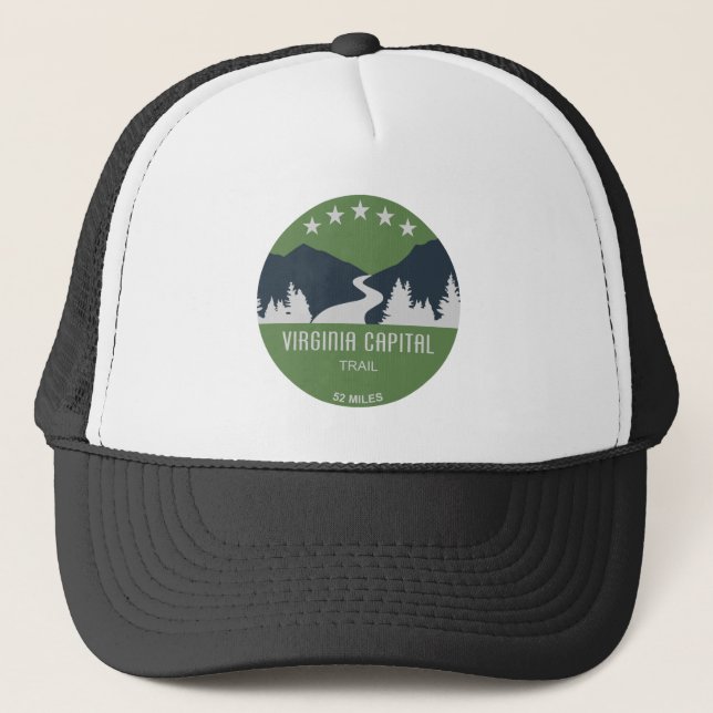 Virginia Capital Trail Trucker Hat (Front)