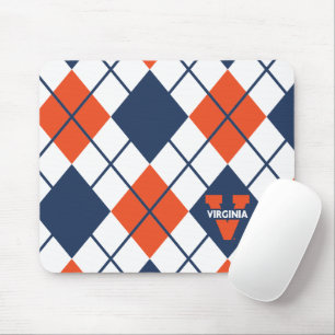 Virginia Cavaliers Argyle Mouse Mat