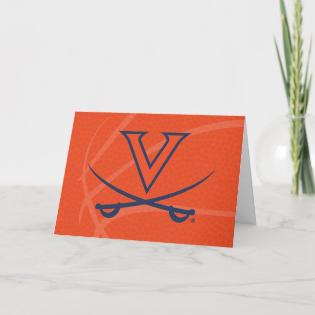 Virginia Cavaliers Basketball Card (Front)