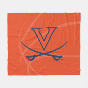 Virginia Cavaliers Basketball Fleece Blanket