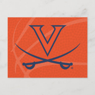Virginia Cavaliers Basketball Invitation Postcard