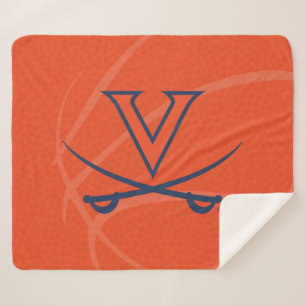 Virginia Cavaliers Basketball Sherpa Blanket