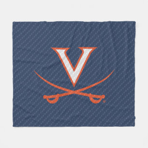 Virginia Cavaliers Carbon Fiber Fleece Blanket