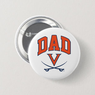 Virginia Cavaliers Dad 6 Cm Round Badge