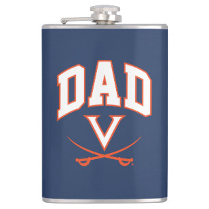Virginia Cavaliers Dad Hip Flask