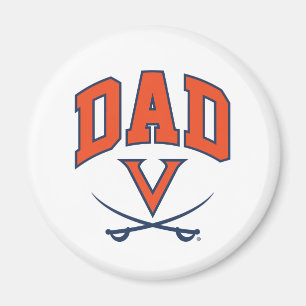 Virginia Cavaliers Dad Magnet