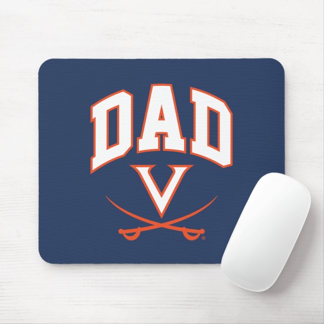Virginia Cavaliers Dad Mouse Mat (With Mouse)