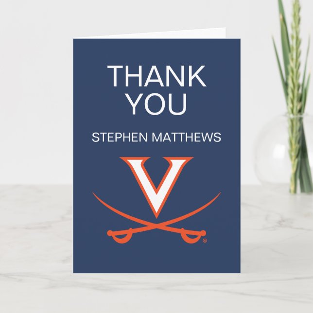 Virginia Cavaliers | Graduation Card (Front)