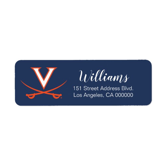 Virginia Cavaliers | Holiday (Front)