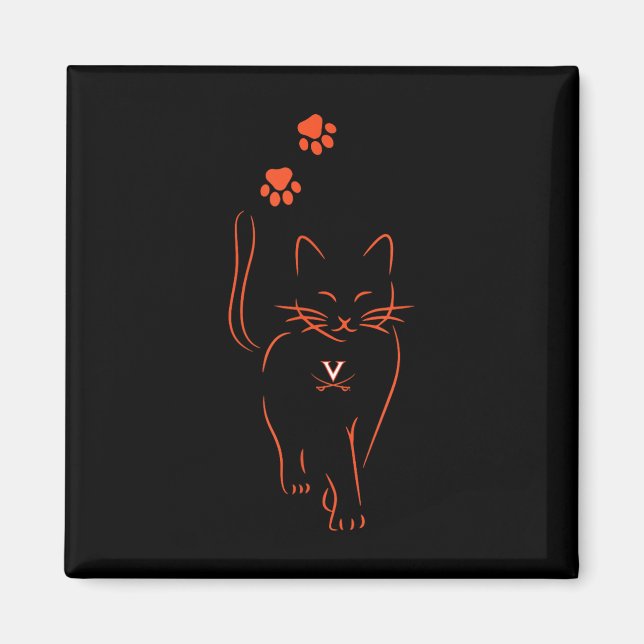 Virginia Cavaliers Licensed Print Uni-adults_uni-k Magnet (Front)