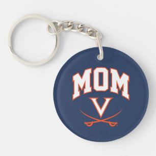 Virginia Cavaliers Mom Key Ring