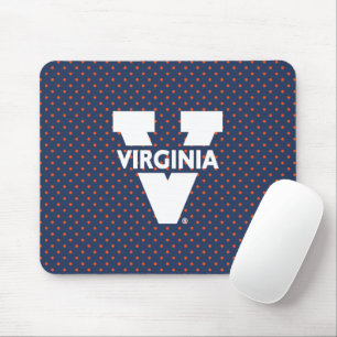 Virginia Cavaliers Polka Dots Mouse Mat