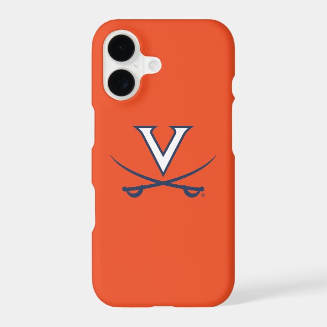 Virginia Cavaliers V Swords | Blue (Back)