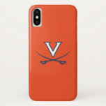 Virginia Cavaliers V Swords | Blue iPhone X Case<br><div class="desc">Show off your University of Virginia spirit with these Cavaliers OtterBox phone cases! This design is officially licensed artwork from University of Virginia.</div>