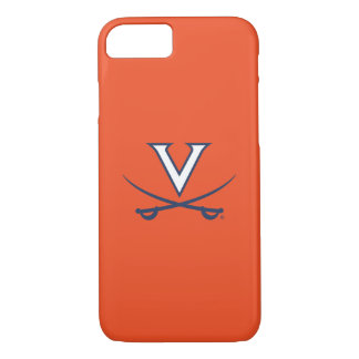 Virginia Cavaliers V Swords | Blue iPhone 8/7 Case