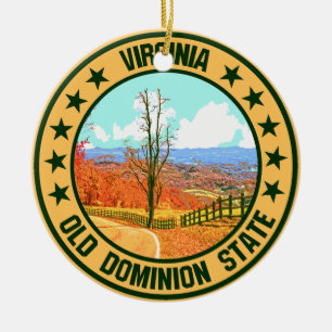 Virginia                                           ceramic tree decoration