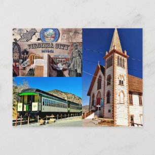 Virginia City, Nevada Postcard