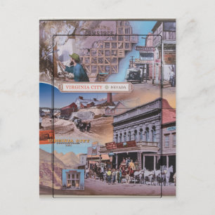 Virginia City Nevada Postcard