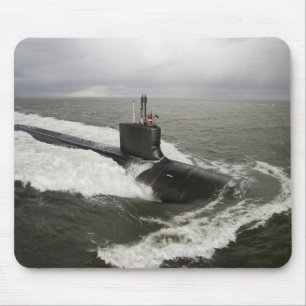 Virginia-class attack submarine mouse mat