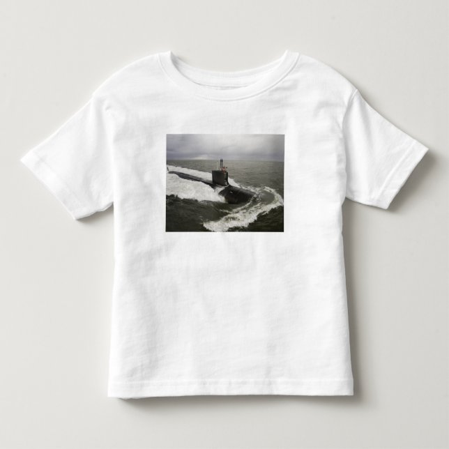 Virginia-class attack submarine toddler T-Shirt (Front)