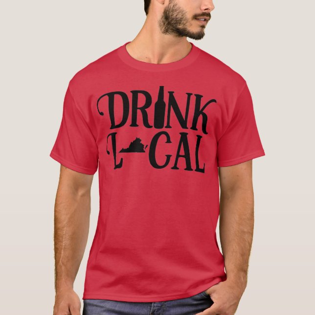 Virginia Craft Beer tee (Front)