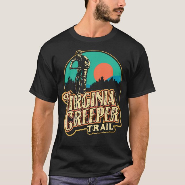 Virginia Creeper Trail Bicycle Retro Biking (Front)