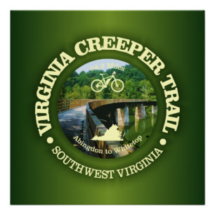 Virginia Creeper Trail (Cycling C)) Poster