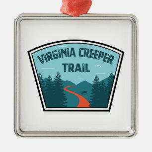 Virginia Creeper Trail Metal Tree Decoration