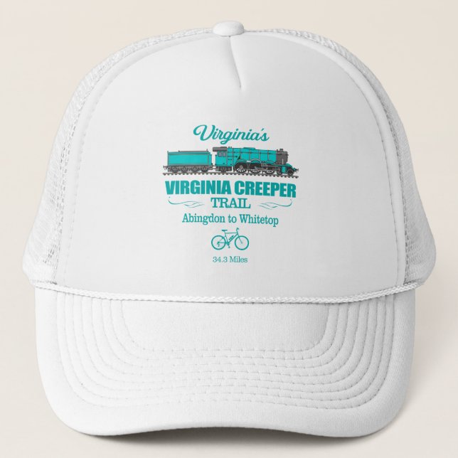 Virginia Creeper Trail (RT2) Trucker Hat (Front)