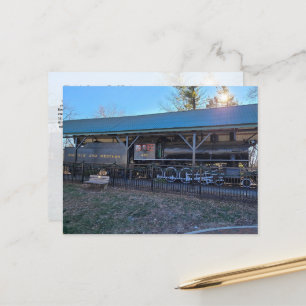 Virginia Creeper Trail Train Postcard