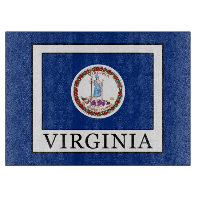 Virginia Cutting Board (Front)