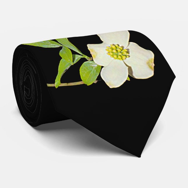 Virginia Dogwood Tie (Rolled)