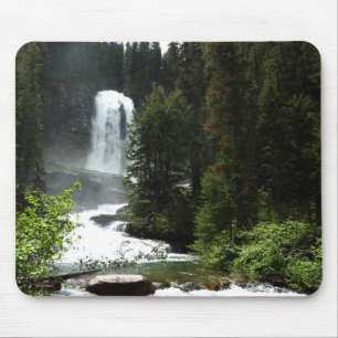 Virginia Falls at Glacier National Park Mouse Mat