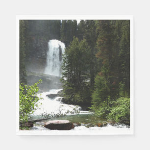 Virginia Falls at Glacier National Park Napkin