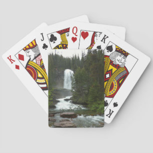 Virginia Falls at Glacier National Park Playing Cards
