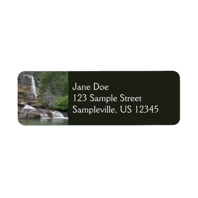 Virginia Falls II at Glacier National Park (Front)