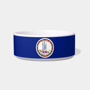 Virginia flag bowl