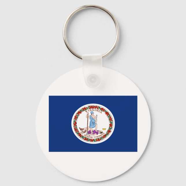 virginia for lovers key ring (Front)