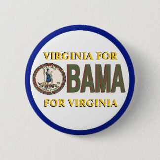 VIRGINIA FOR OBAMA Button